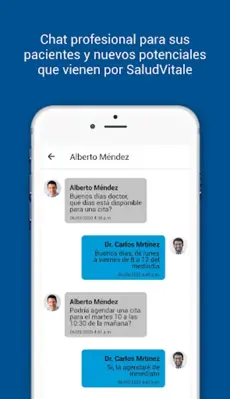 SaludVitale Doctor android App screenshot 2